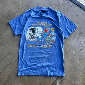 Vintage 80's Walmart Shirt I survived Alabama Remodel Screen Stars Size Medium